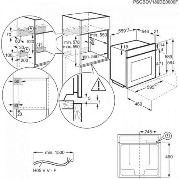 Фурна за вграждане Electrolux KOEAP31WT - Image 2