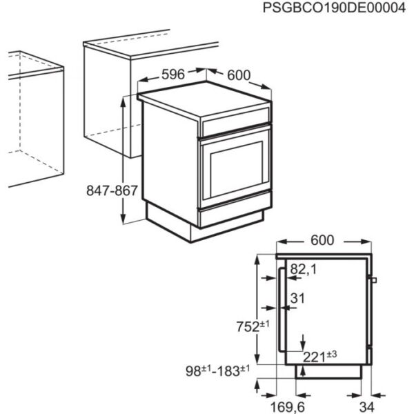 Готварска печка Electrolux LKR64020AX - Image 4