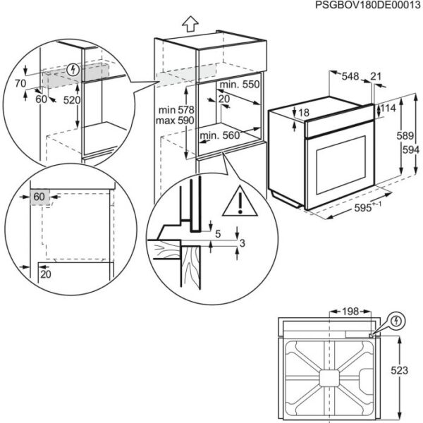 Фурна за вграждане Electrolux KODDP77X - Image 4